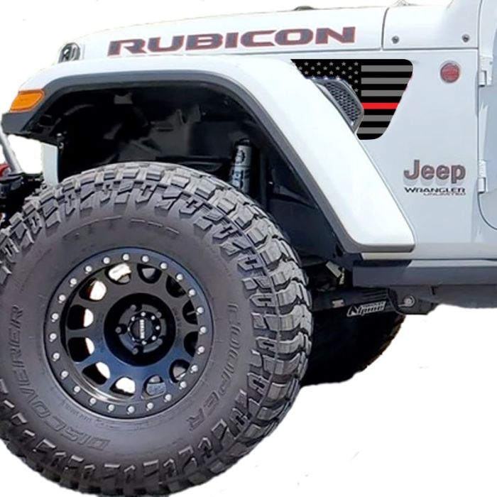 Under The Sun Inserts  Side Vent Decals for 18-20 Jeep Wrangler JL & Gladiator JT