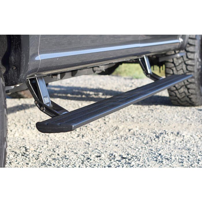 AMP Research 86132-01A PowerStep Smart Series Running Boards for 18-23 Jeep Wrangler JL Unlimited 4-Door 