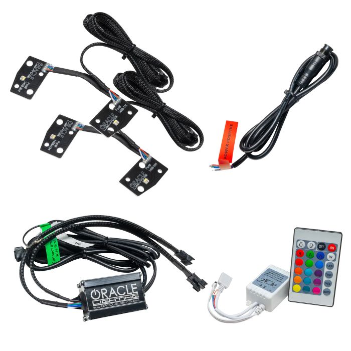 Oracle -2021+ Ford Bronco ColorSHIFT® RGB+W Headlight Halo Upgrade Kit