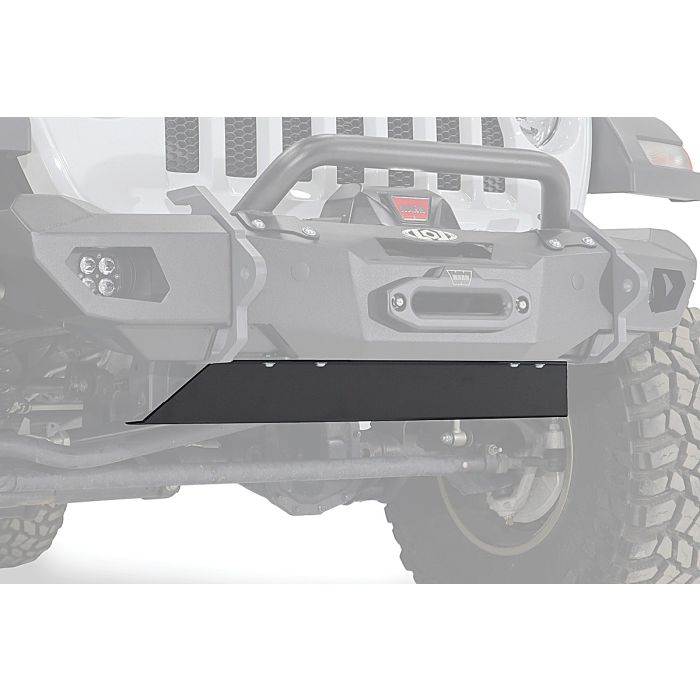 LoD Offroad JSP0781 Black Ops Front Bumper Skid Plate for 07-18 Jeep Wrangler JK with a Black Ops Front Bumper