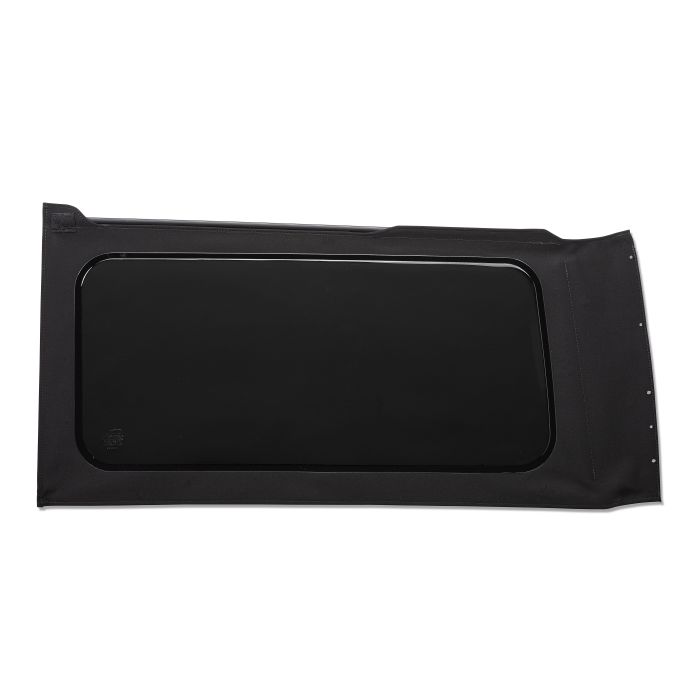 OE JL Replacement Windows - Jeep 2018-23 Wrangler JL (Quarter Left Hand; 2-Door; Black Twill; Tinted)