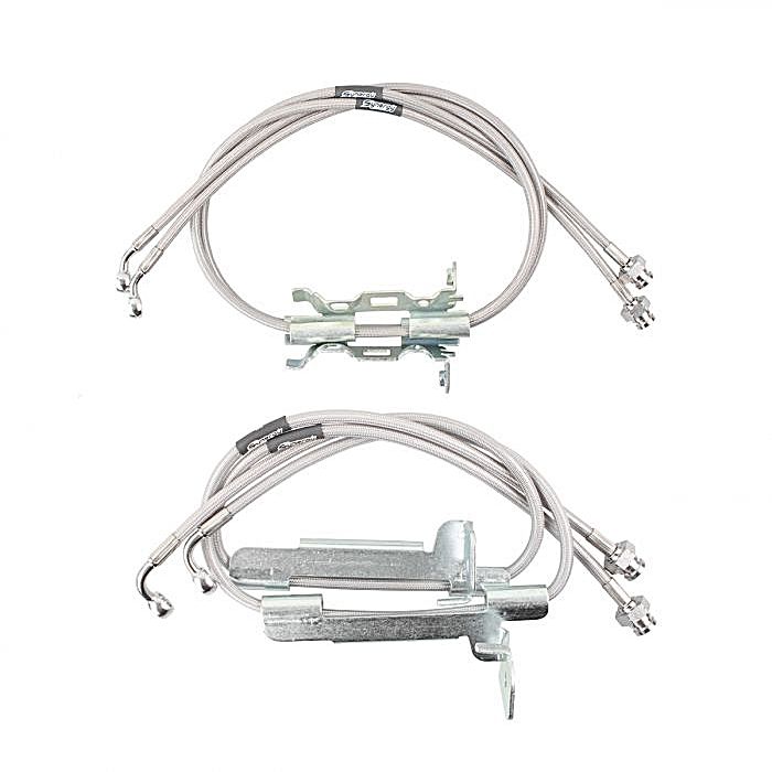 Synergy Manufacturing  Stainless Braided Brake Line Kit for 18-23 Jeep Wrangler JL