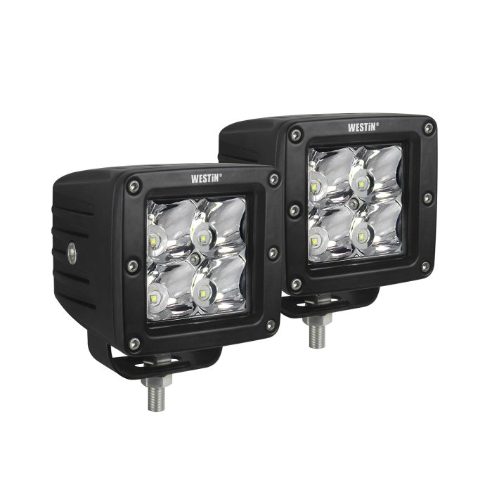 Westin  HyperQ LED Auxiliary Cube Light Pair 