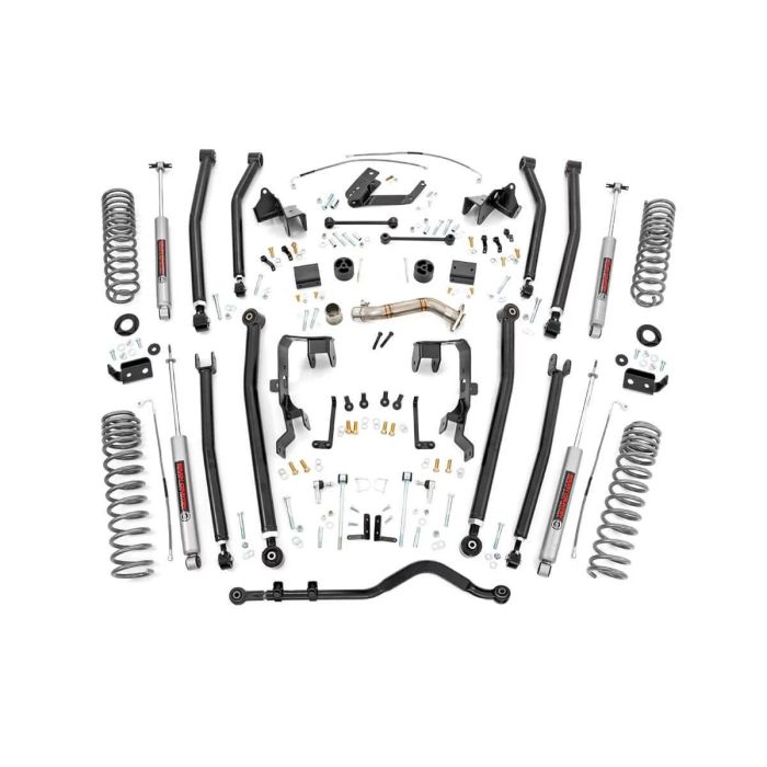 RC 4IN LONG ARM KIT W/ N3 12-18 JKU