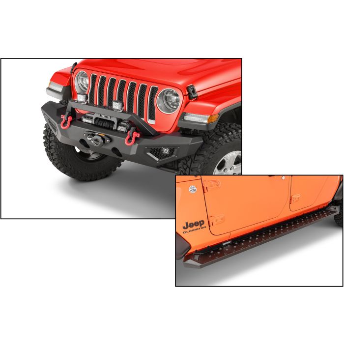 CARNIVORE FULL WIDTH FR BUMPER JT w/Side Steps