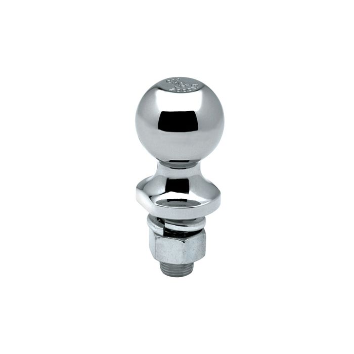 Hidden Hitch 63880 17/8 inch Hitch Ball with 3/4" Shank: for 3/8" to 5/8" Thick Drawbars