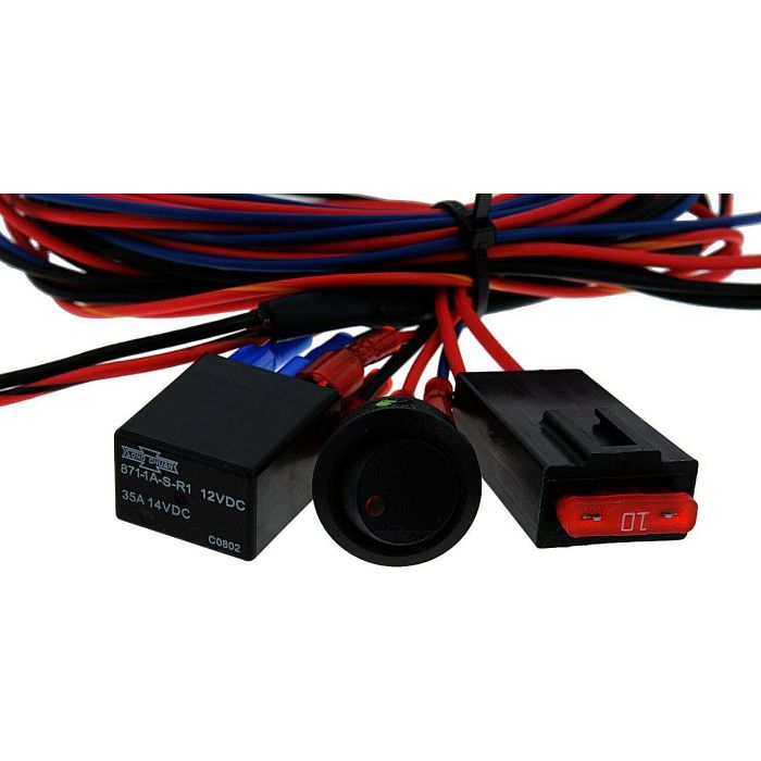 Dana Spicer 10021771 E-Locker Wiring and Switch Harness  for 07-18 Jeep Wrangler JK with Ultimate Dana 44 Front Axle