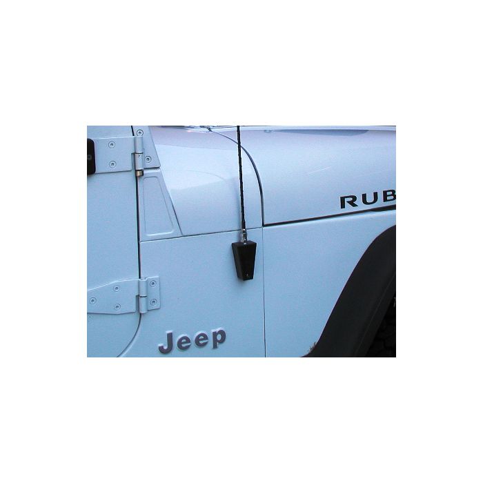 CB STYLE WHIP ANTENNA AM/FM RADIO-YJ