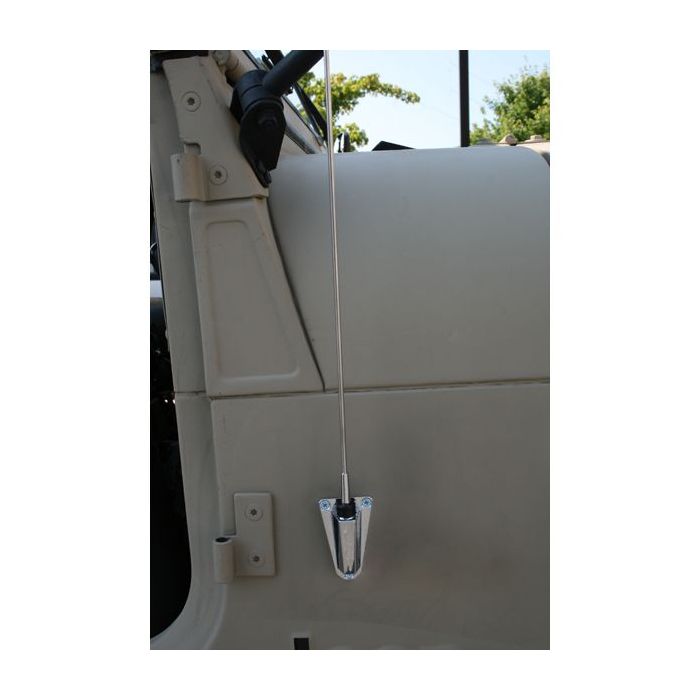 ANTENNA KIT 76-95 CJ/YJ CHROME