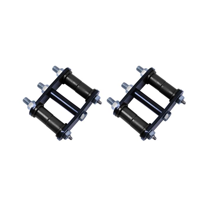 RR GREASE SHCKLES 76-86 CJ REAR  BLACK