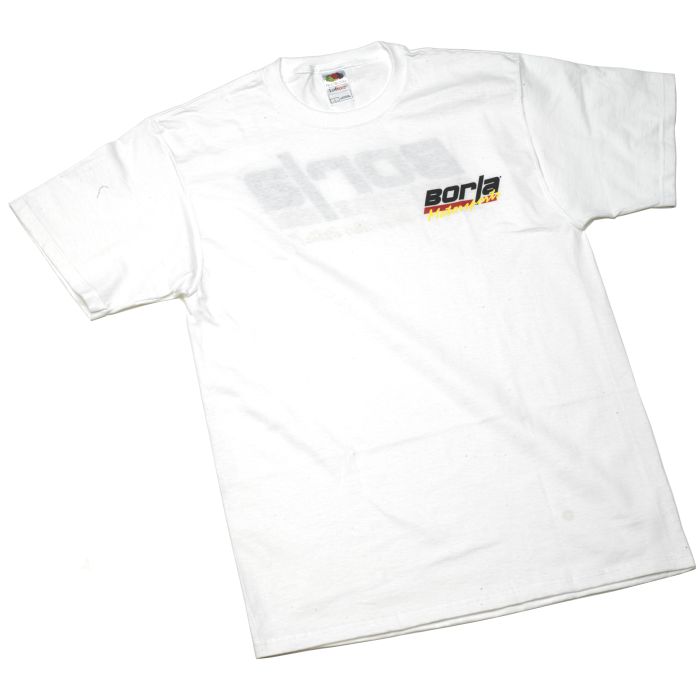 BORLA T-SHIRT LARGE WHITE