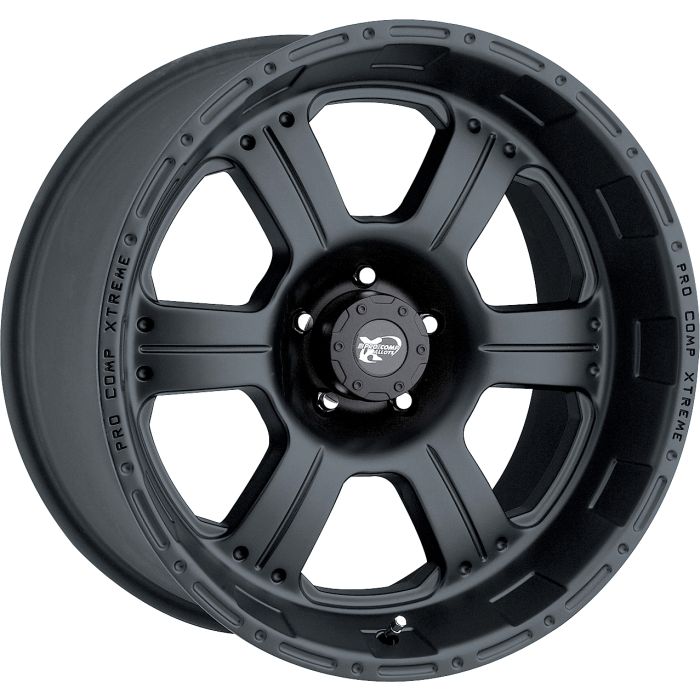 Pro Comp  Series 89 Wheel in Black for 07-18 Jeep Wrangler JK and 99-18 Grand Cherokee WJ, WK, & WK2