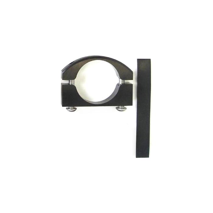 LARGE ROLL BAR CLAMP SINGLE ALUM BLACK