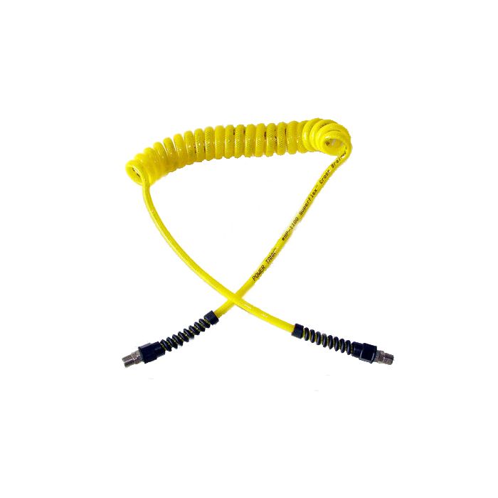 PowerTank HSE-8090 10ft. Coiled Superflex Hose 
