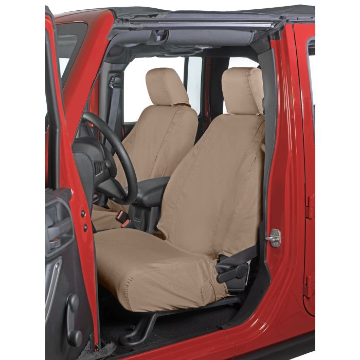 SEAT SAVERS-FR 07-10 JK W/O AIRBAG SAND