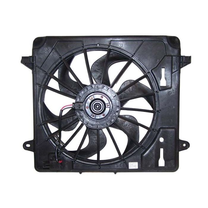 Crown Automotive 55056642AD Fan Module Assembly for 07-11 Jeep Wrangler JK with 3.8L Engine