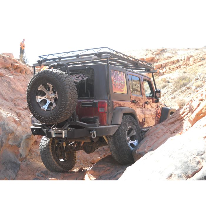 SMUGGLER REAR W/WINCH 2IN HITCH JK RUB