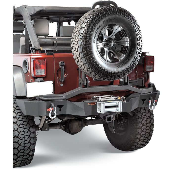 SMUGGLER REAR W/WNCH 2IN HITCH JK GLOSS