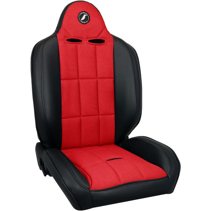 BAJA RS 76-06 BLK/RED CLOTH PAIR