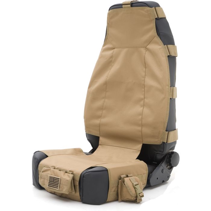 Smittybilt  Front G.E.A.R. Seat Covers with Tailgate Cover for 07-18 Jeep Wrangler JK