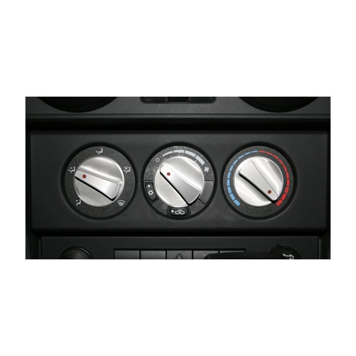 RUGGED RIDGE CLIMATE KNOBS RED 07-10 JK