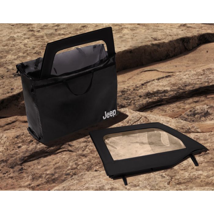 Mopar 82210548 Half Door and Window Storage Bag for 07-18 Jeep Wrangler Unlimited JK 4 Door