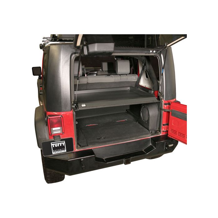 Tuffy 173-01 Security Products Security Deck Enclosure for 07-10 Jeep Wrangler JK
