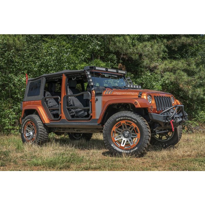 Rugged Ridge  Fortis Tube Doors for 07-18 Jeep Wrangler JK