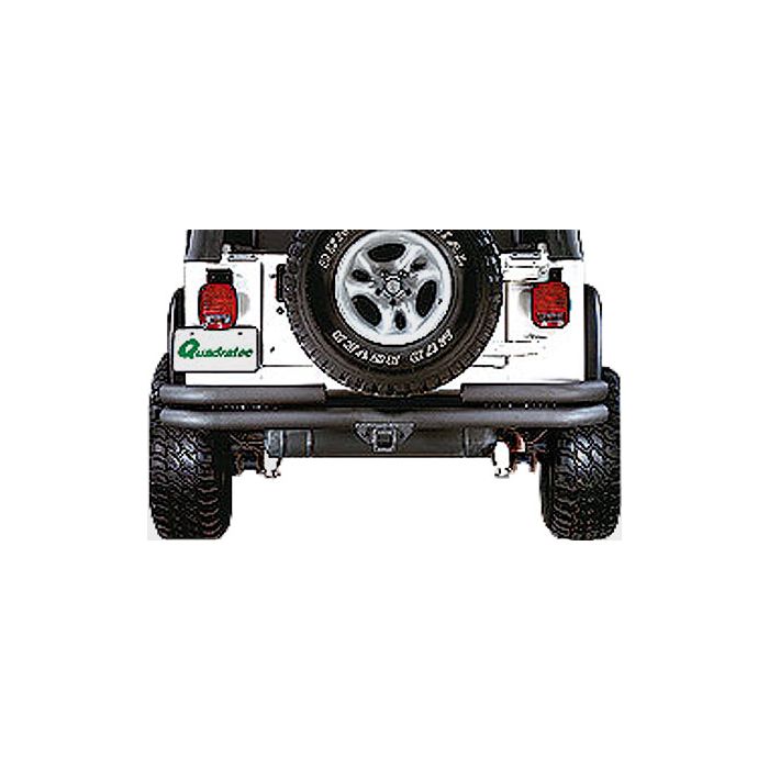 HEAVYDUTY RECVER BUMPER YJ-RUBICON BLK