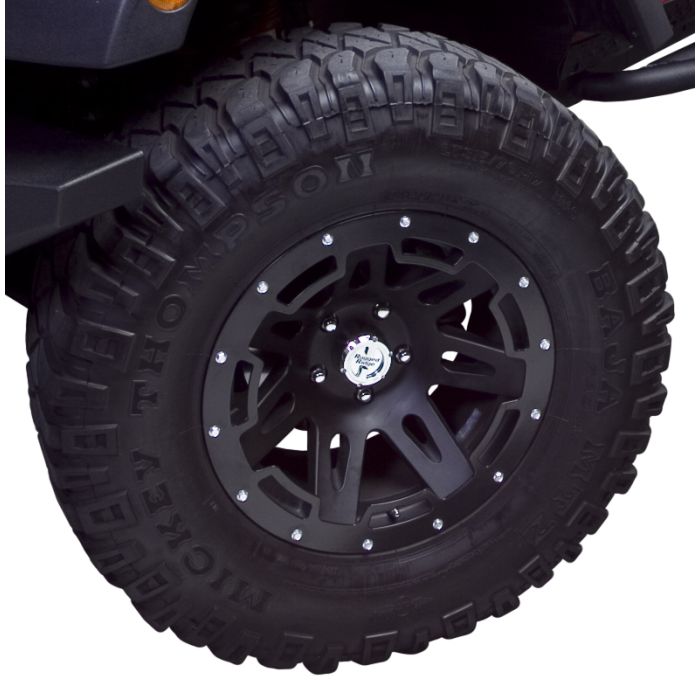 Rugged Ridge  Rim Protector in Satin Black Powder Coat For Rugged Ridge XHD Wheels
