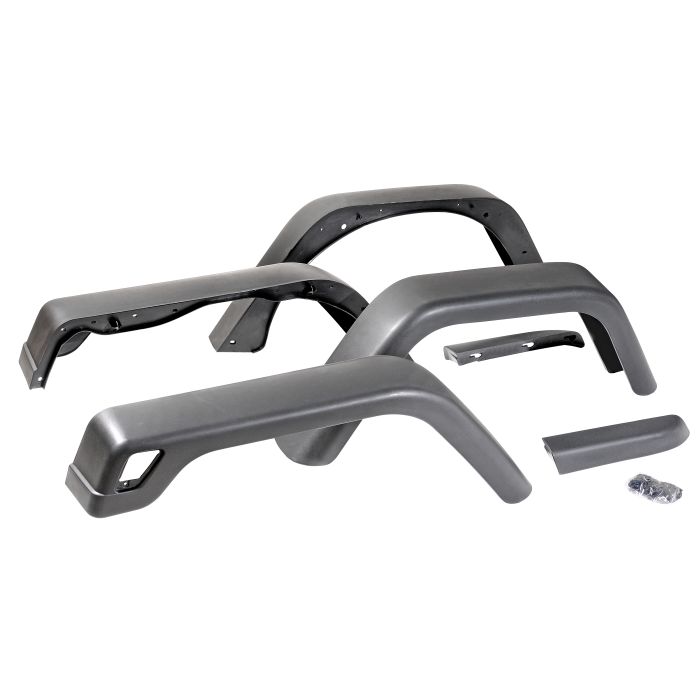 Fairchild Industries KD4032 Fairchild 6" Fender Flare Kit for 97-06 Jeep Wrangler TJ & 04-06 Wrangler Unlimited LJ