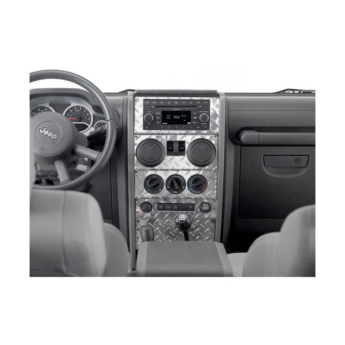 DASH OVERLAY 07-08 JK 4DR PW BRITE DIAM