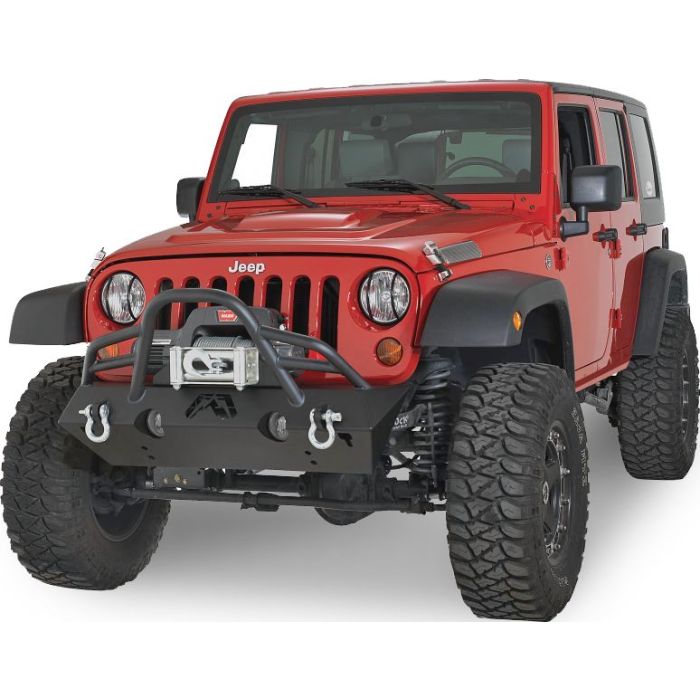 FAB4 STUBBY BUMPER W/GUARD JK