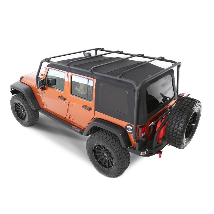 SMI SRC ROOF RACK BLK TEXT JK 2DR