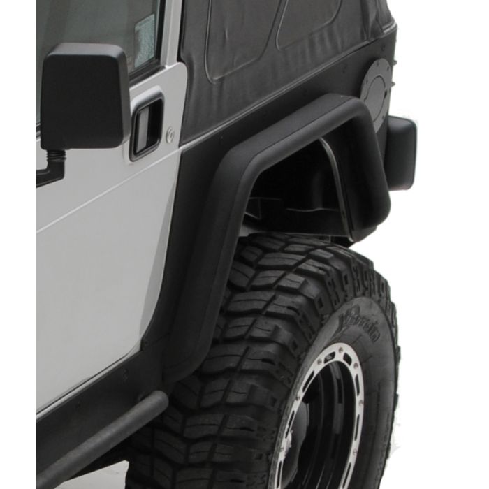 Smittybilt  Rear XRC Fender Flares in Textured Black for 97-06 Jeep Wrangler TJ