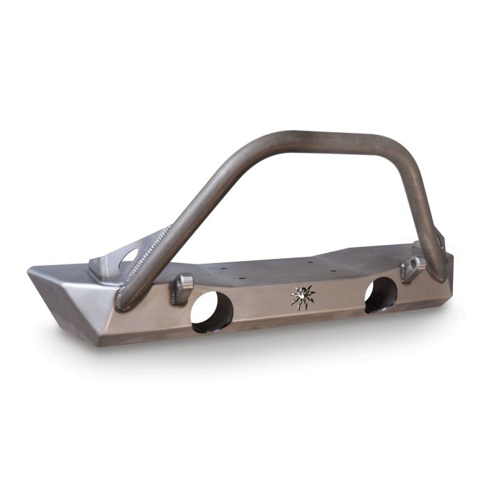 Poison Spyder 17-59-010-DB Brawler Lite Front Bumper with Brawler Bar & D-Ring Tabs for 07-18 Jeep Wrangler JK