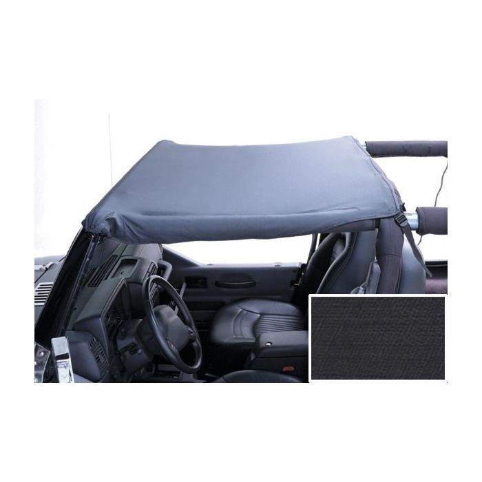 Rugged Ridge 13573.15 Summer Brief in Black Denim for 87-91 Jeep Wrangler YJ