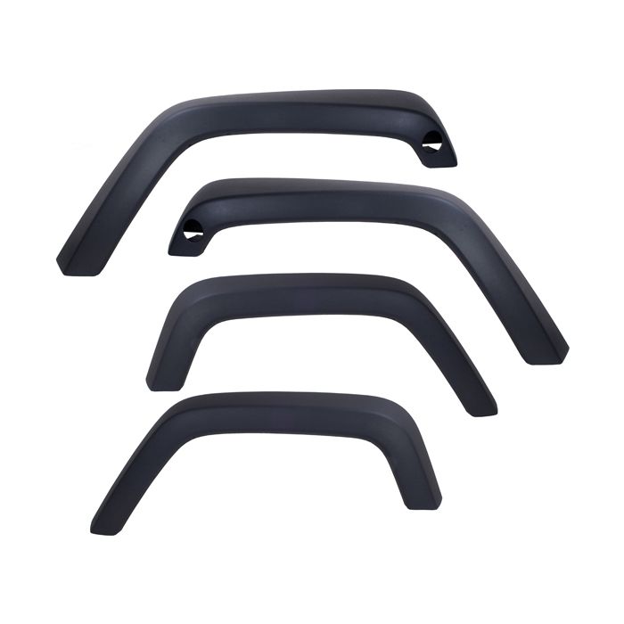 OMIX-ADA 11609.01 4 Piece Fender Flare Kit without Hardware for 07-18 Jeep Wrangler JK