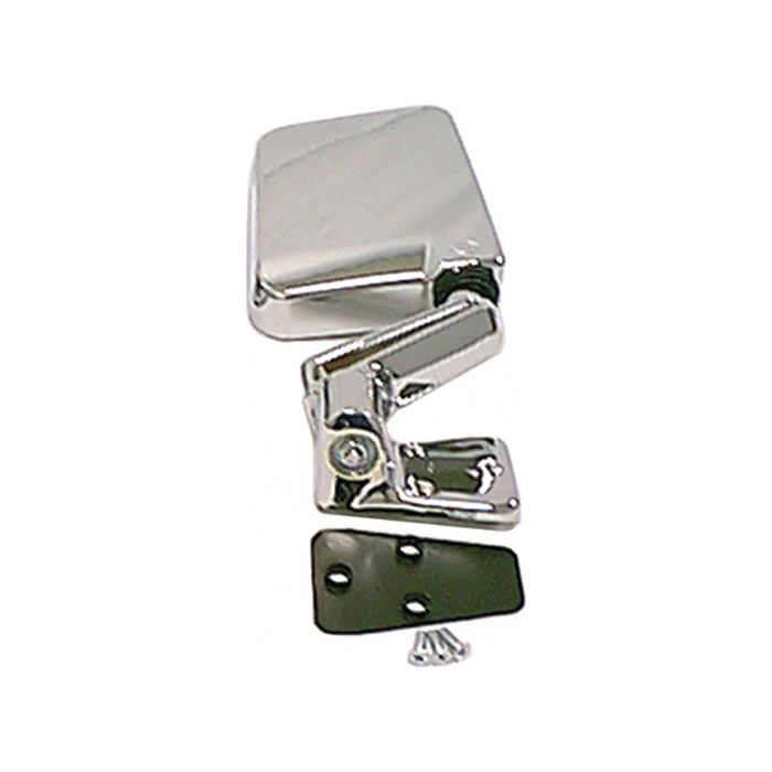 CHROME MIRROR RIGHT 87-02 YJ/TJ