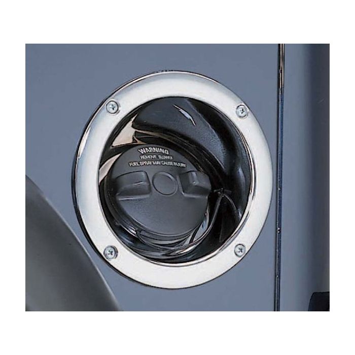 GAS FILLER HOUSING 97-06 TJ CHROM