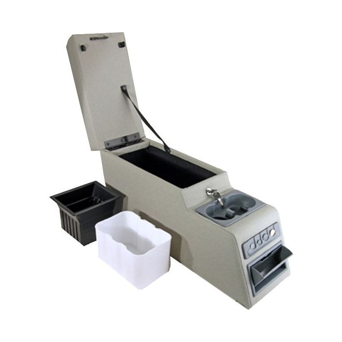 RR LOCKING CONSOLE GRAY 76-95 CJ/YJ