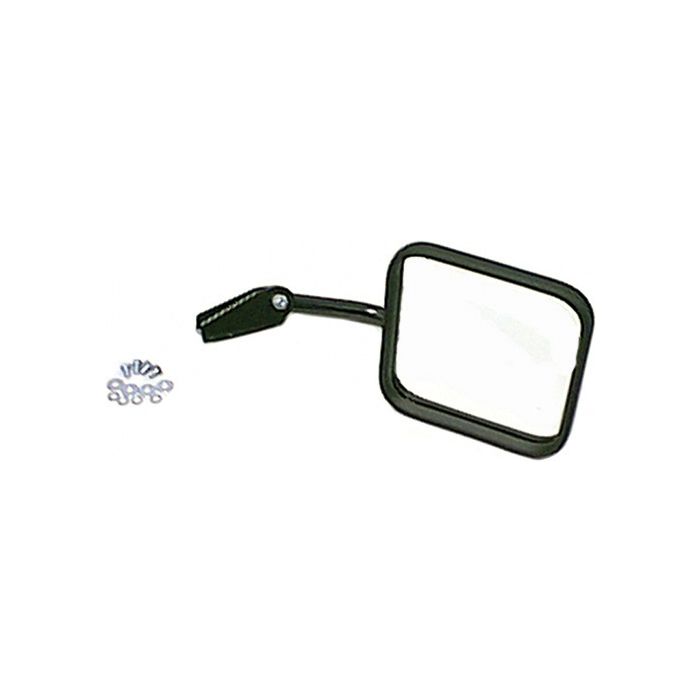 MIRROR/ARM RH BLK CJ W/CONVEX PASS