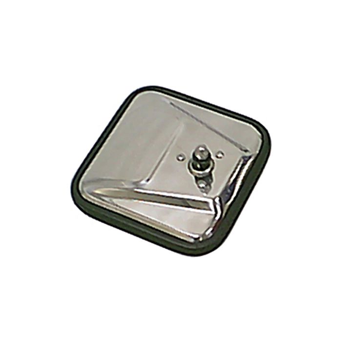 SQUARE MIRROR HEAD SS CJ W/CONV PASS