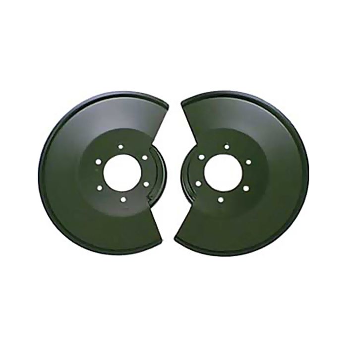 OMIX-ADA 11212.02 Disc Brake Dust Shield in Black  for 78-86 Jeep CJ-5, CJ-7 & CJ-8 Scrambler with 2-Bolt Caliper Plate