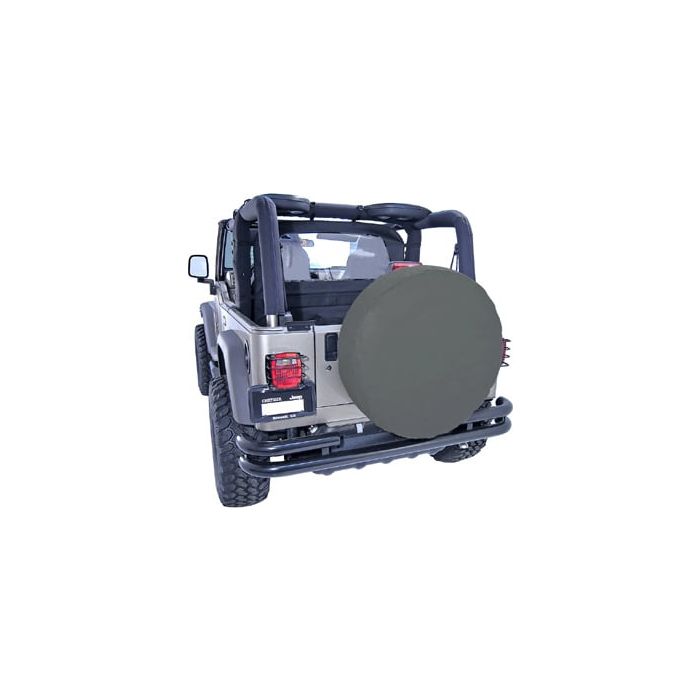 TIRE COVER 33 DIAMOND BLK