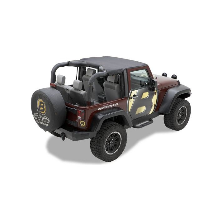 HEADER BIKINI BLK DIAMOND 2DR 2010+ JK