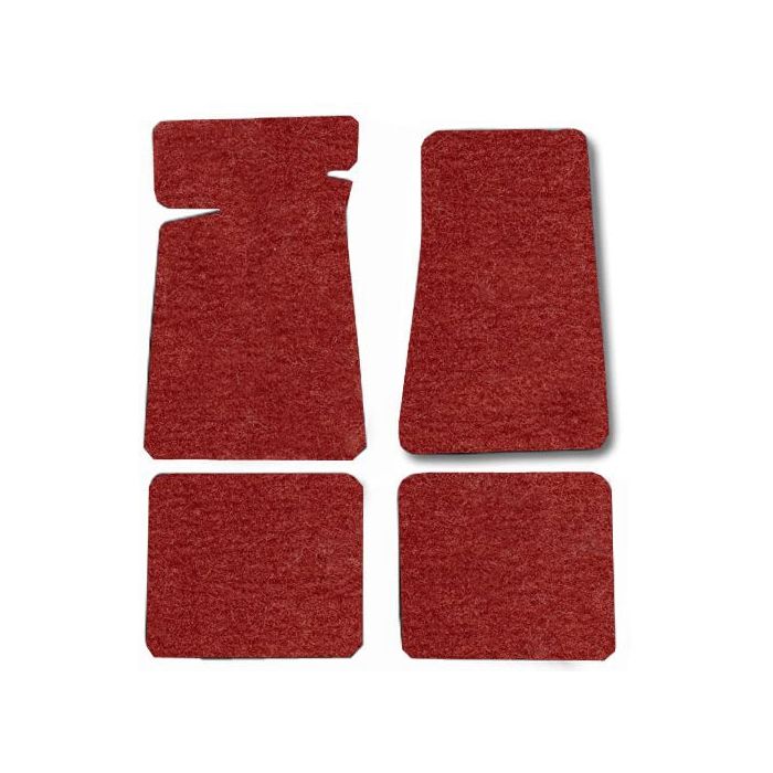 CARPET FLOOR MAT 4PC 76-83 CJ5 MAPLE