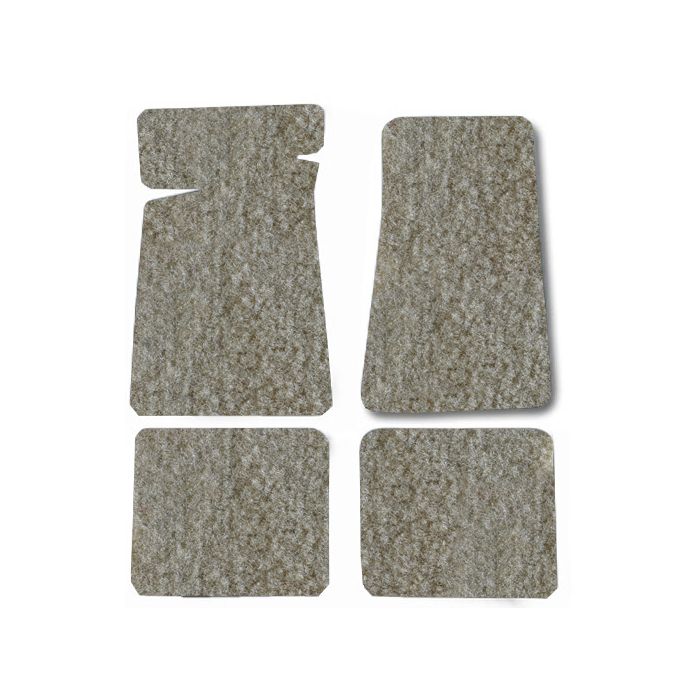 CARPET FLOOR MAT 4PC 76-83 CJ5 BISCUIT