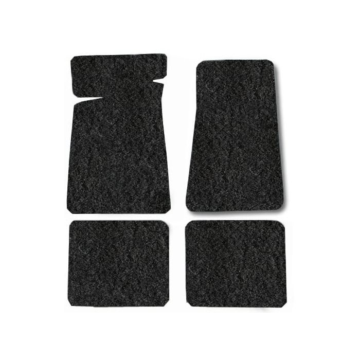 CARPET FLOOR MAT 4PC 76-83 CJ5 GRPHTE