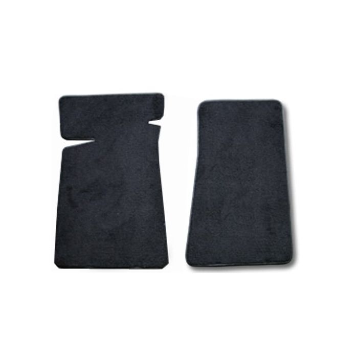 CARPET FLOOR MAT 2PC 76-86 CJ7 BLACK